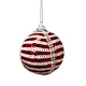 Christmas Glittery Ball Hanging Ornament
